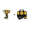 Dewalt Impact Wrench, Cordless, Compact, 20VDC