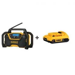 Dewalt Jobsite Radio, 12V, 20V, Cordless