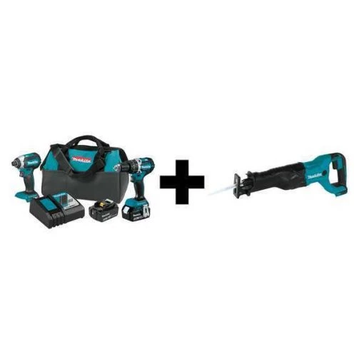 Makita 18V LXT Brushless 2pc Combo Kit (4.0Ah) 1 18V LXT Brushless 2pc Combo Kit (4.0Ah)