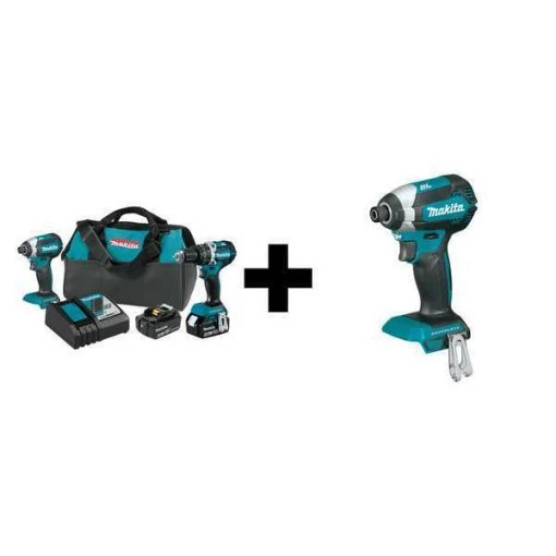 Makita 18V LXT Brushless 2pc Combo Kit (4.0Ah) 1 18V LXT Brushless 2pc Combo Kit (4.0Ah)