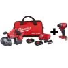 Milwaukee M18 Band Saw Kit and M18 1/4" Hex Impact
