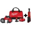 Milwaukee M12 Band Saw Kit and M12 3/8" Ratchet