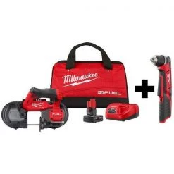 Milwaukee M12 Band Saw Kit and Right Angle Drill