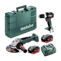 Metabo Angle Grinder 18V 6" + Impact Driver Kit