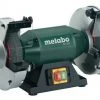 Metabo Bench Grinder, 7 in Max. Wheel Dia, 1 in Max. Wheel Thickness, 36/60 Grinding Wheel Grit