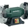Metabo Bench Grinder, 8 in Max. Wheel Dia, 1 in Max. Wheel Thickness, 36/60 Grinding Wheel Grit
