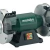 Metabo Bench Grinder, 10 in Max. Wheel Dia, 1 1/2 in Max. Wheel Thickness, 36/60 Grinding Wheel Grit