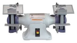 Dayton Bench Grinder, 6 in Max. Wheel Dia, 36/60 Grinding Wheel Grit