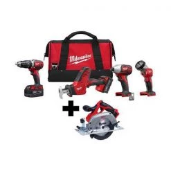 Milwaukee M18 Combo Cmpt Hd/Hackz/1/4 Hex Imp D
