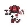 Milwaukee M18 Combo Cmpt Hmr Dr/Swzl/1/4 Hex Imp