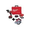 Milwaukee M18 Fuel 1/2" Drl Driver Kit, 6 1/2" Saw
