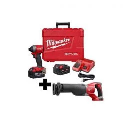 Milwaukee M18 Fuel 1/4" Hex Impact Driver Kit