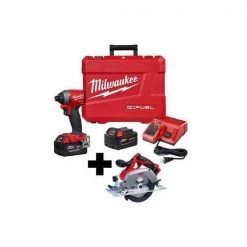 Milwaukee M18 Fuel 1/4" Impt Driver Kit, 6 1/2 Saw