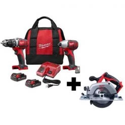 M18 2-Tool Kit and EXTRA M18 6" Circ Saw