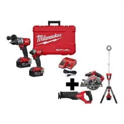 Milwaukee M18 2-Tool Kit andCirc, Recip, Light
