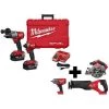 Milwaukee M18 2-Tool Kit andCirc, Recip, 1/2" HTIW