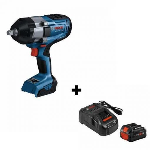 Bosch Cordless Impact Wrench Kit, 18V 1 Cordless Impact Wrench Kit, 18V