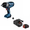 Bosch Cordless Impact Wrench Kit, 18V