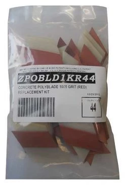 Diamabrush Polishing Replacement Kit, 6in., Red, PK44
