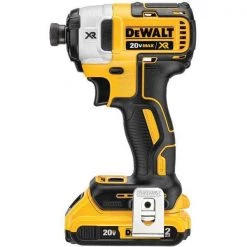 Dewalt 20V 1/4In Cordless 3-speed Impact Driver Kit with (2) 2.0Ah Batteries