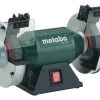Metabo Bench Grinder, 6 in Max. Wheel Dia, 3/4 in Max. Wheel Thickness, 36/60 Grinding Wheel Grit