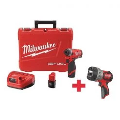 Milwaukee 12V 1/4" Hex