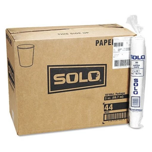 Water Cups, White, Paper 3 oz., PK5000