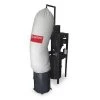 Dayton Dust Collector, 2,600 CFM Max Flow, 5 hp, 1 Phase