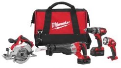 M18 Cordless LITHIUM-ION 4-Tool Combo Kit