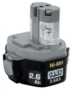 Makita 14.4V Ni-MH 2.6Ah Battery 1434, Pod Style