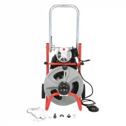 Ridgid 100 ft Corded Drain Cleaning Machine, 115V AC