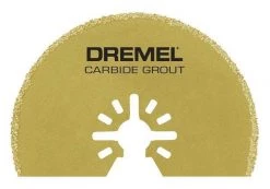 Dremel Grout Blade, Carbide, 2-43/64 in. L