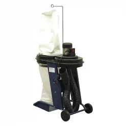 Dayton Dust Collector, 4.5 Amps AC, 26-1/2" H 6 Dust Collector, 4.5 Amps AC, 26-1/2" H