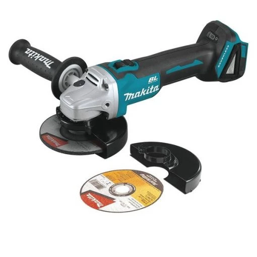 Makita 18V LXT® Brushless 4-1/2" / 5" Cut-Off/Angle Grinder, Slide, Brake 1 18V LXT® Brushless 4-1/2" / 5" Cut-Off/Angle Grinder, Slide, Brake
