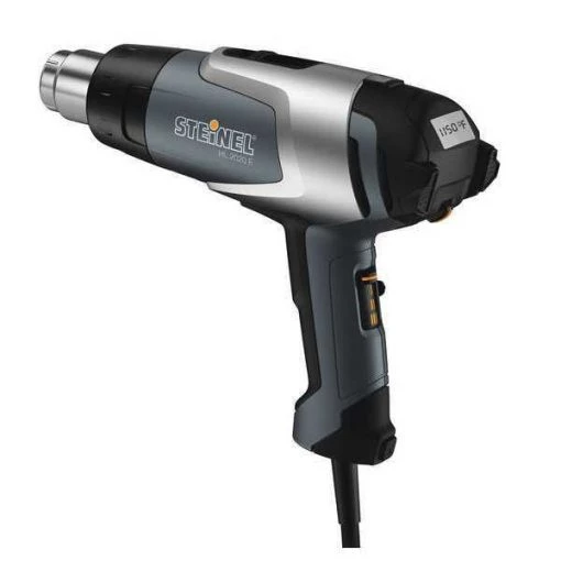 Heat Gun, Electric Powered, 120V AC, Adjustable Temp. Setting, 1,600 W Watt, Pistol Handle