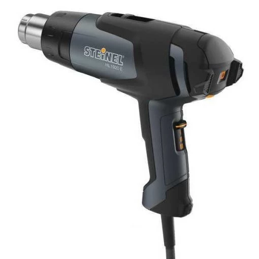 Heat Gun, Electric Powered, 120V AC, Variable Temp. Setting, 1,500 W Watt, Pistol Handle