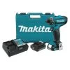 Makita 12V max CXT® 1/4" Hex Screwdriver Kit (2.0Ah)