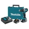 Makita 18.0 V Hammer Drill, Battery Included, 1/2 in Chuck