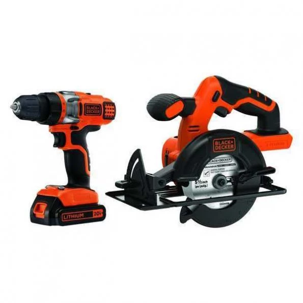 20V MAX* Lithium Ion Drill/Driver + Circular Saw Combo Kit