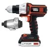 Black & Decker MATRIX(TM) 20V MAX* Lithium Ion Drill/Driver + Impact Driver Combo Kit