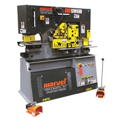 Marvel Hydraulic Ironworker, 50 tons Max. Force