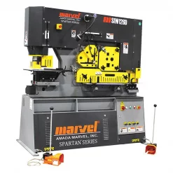 Marvel Hydraulic Ironworker, 95 tons Max. Force