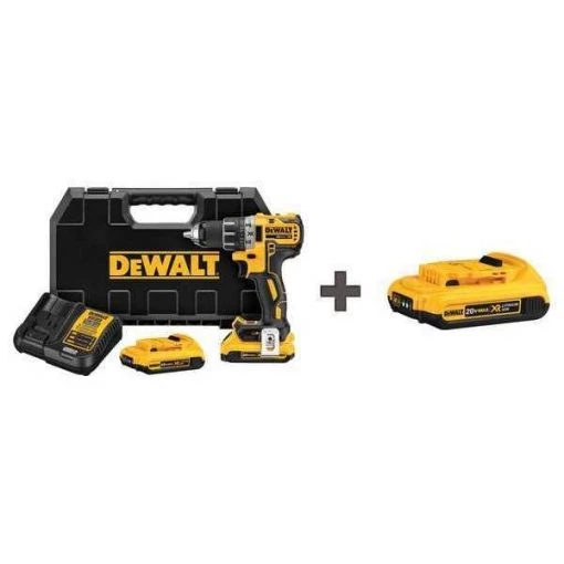 Dewalt 1/2 in, 20V DC Cordless Drill, Battery Included 1 1/2 in, 20V DC Cordless Drill, Battery Included