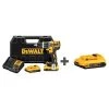 Dewalt 20V Hammer Drill, Battery Included, 1/2 in Chuck