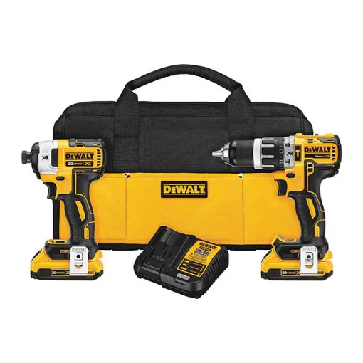 Cordless Combo Kit, 20.0 V, 2 Tools, 2 Batt