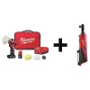 Milwaukee Cordless Combo Kit, 12.0 V, 2 Tools, 2 Batt