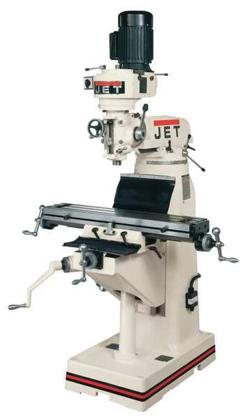 Jet Stp Pulley Mill Mchn, 1-1/2HP, 3 PH, 230 V 1 Stp Pulley Mill Mchn, 1-1/2HP, 3 PH, 230 V
