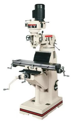 Jet Stp Pulley Mill Mchn, 1-1/2HP, 1 PH, 115 V