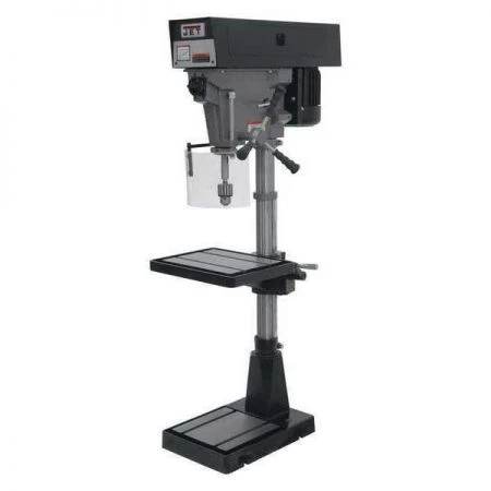 Jet Floor Drill Press, Belt Drive, 1 hp, 115/230 V, 15 in Swing, 6 Speed
