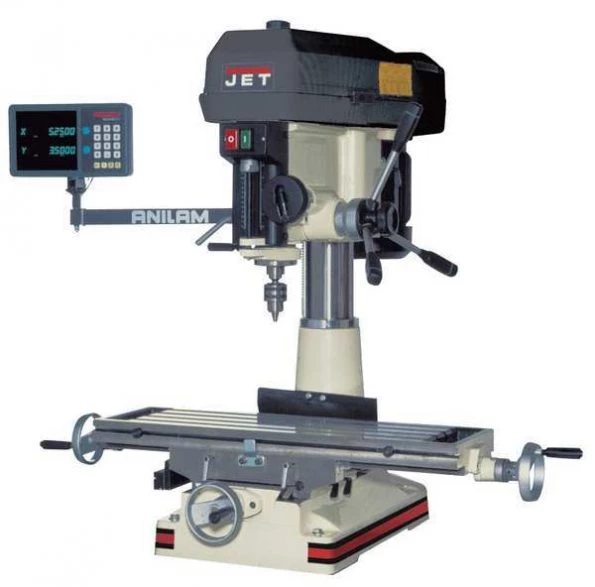 Jet Mill/Drill Machine, 115/230V, 60 Hz 1 Mill/Drill Machine, 115/230V, 60 Hz
